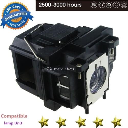 Replacement lamp for ELPLP67 V13H010L67 Projector Lamp for epson EB-S02 EB-W02 EB-W12 EB-X14 EB-W16 eb-s11 H432B With Housing