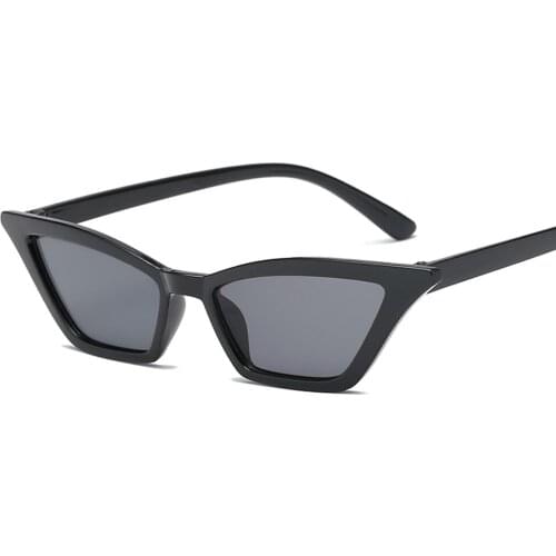 2019 new sunglasses women brand design retro colorful transparent colorful fashion cat eye sun glasses for women UV400