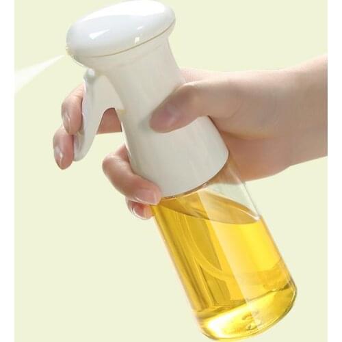 VIERUODIS Kitchen Baking Oil Spray Bottle BBQ Olive Oil Vinegar Spray Empty Bottle Cooking Water Pump Gravy Boats Grill Tools