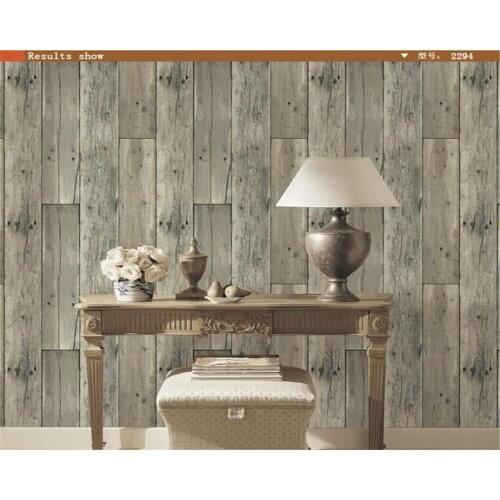 Beibehang 3D wallpaper retro vertical striped wood background wallpaper wall paper living room bedroom wallpaper papel de parede