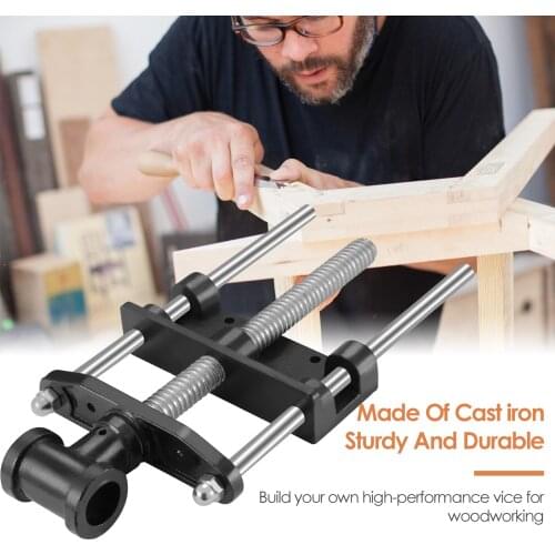 7 Inch Woodworking Vice Wood Vice Table Clamp Bed Metal Table Jaw Fixed Repair Vice Tool For Woodworking Engineering And Welding