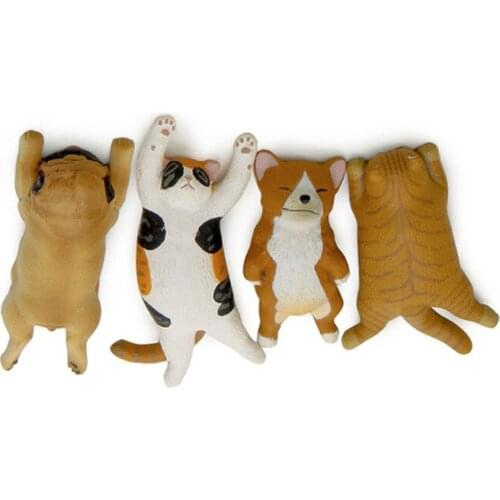 Car doll cute sleepy animal cat dog bear silicone resin mold car interior decoration creative gift desktop decoration