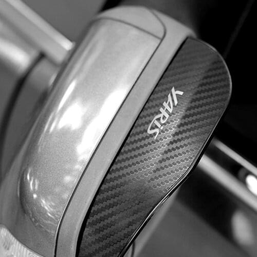 Car Side Rear View Mirror Rain Eyebrow Visor Rain Shield Shade Cover for Toyota yaris Accessories Car Styling