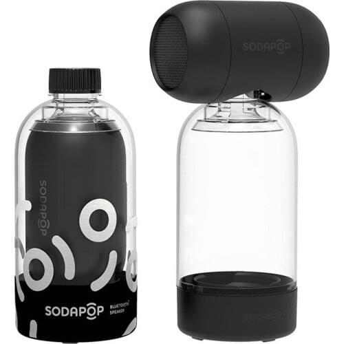 Wireless Bluetooth small speaker subwoofer small steel cannon drink bottle sound reinforcement small stereo