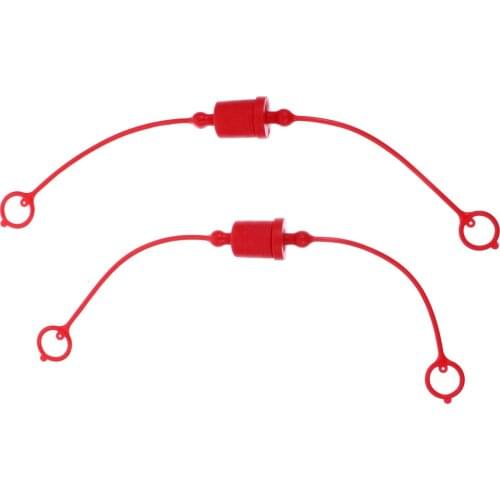 2 Sets Of Hydraulic Quick Coupling Dust Caps Quick Connector Coupler Covers Dust Cap Type A Hydraulic Quick Coupling ISOA Thread