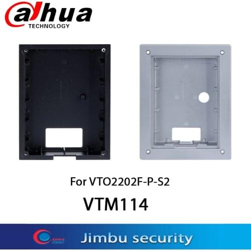 Dahua 100% original access control bracket box VTM114 + VTO2202F-P-S2 & VTM115 embedded installation box for KTP01