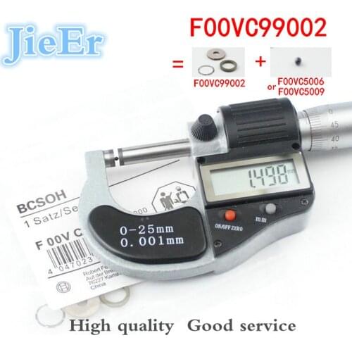 Free shipping 100 pcs/lot Injector Repair Kit F00VC99002+ F00VC05009 Steel Ball Diameter 1.5mm Overhaul Kit for 0445110