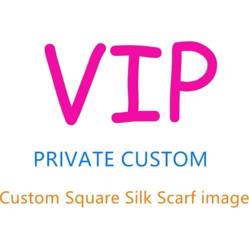 VIP Private Custom image Custom Square silk scarf image Bandanna image T-Shirt image Handkerchief image