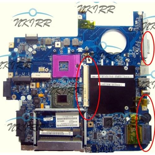 LA-3551P ICL50 REV:2.0 MBAKM02001 MBAHH02001 ICK70 L13 L12 MXM PM965 MotherBoard for Aspire 5720 5720G 5720Z 7720 7720G 7320G