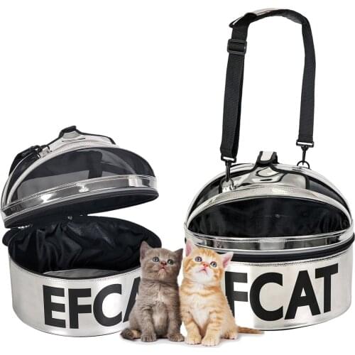 Fashion Portable Cat Cage Air Box Space Bag Waterproof Basket Car Seat Bag Pet Dog Carrier
