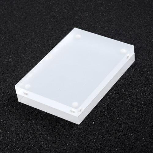 Non-Toxic Right Angle Acrylic Photo Frame Set Thickness 0.8+0.8cm For Placing Certificates, Wedding Photos, Photo Shoots, Etc