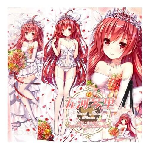 NEW Anime DATE A LIVE Kotori Itsuka Sexy Cosplay Dakimakura 2WAY Hugging Body Pillow Case Otaku Pillow Cushion Cover Xmas Gifts