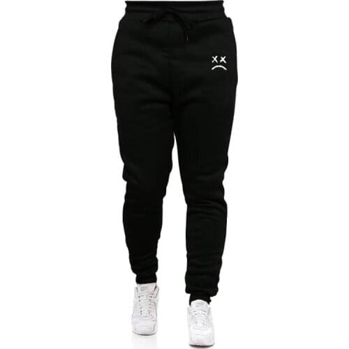 New Running Jogging Pants Men Cotton Soft Bodybuilding Joggers Sweatpants Long Trousers Sport Training Pants