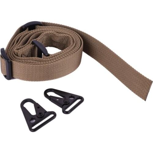 Outdoor Sling Swivels Multifunctional Strap Rifle Sling Airsoft Hunting Belt Bungee Survival Tactical Military Gun Strap
