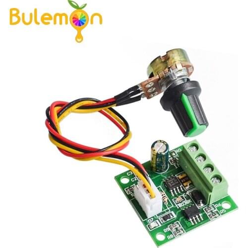 PWM DC motor governor board 1.8V 3V 5V 6V 12V 2A speed control module 1803BW