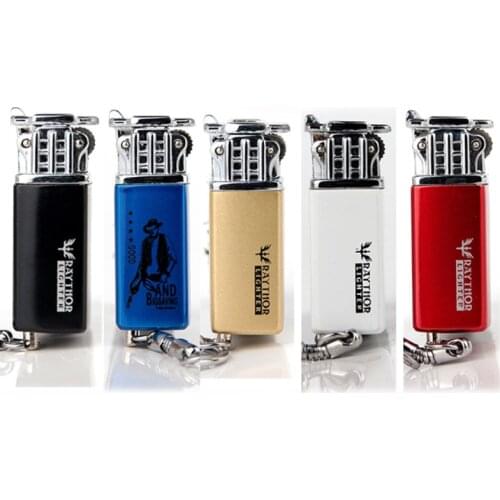 Super Mini Small Pendant Grinding Wheel Open Fire Lighter Smoke Accesoires Gift for Men Briquets Et Accessoires Fumeurs Briquet