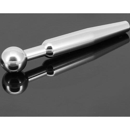 Stainless steel urethral probe vibrating sound toys Prince Wand penis plug sex toy for men