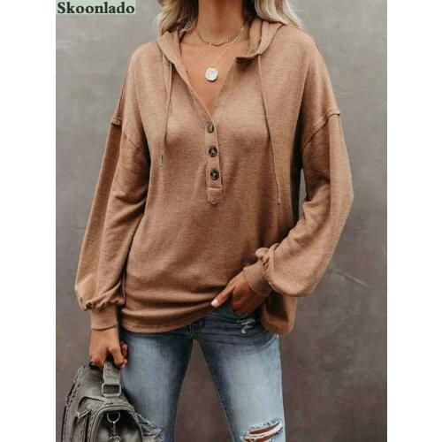 Womens Long Sleeve V-neck Solid Color Slim Noble Cotton Plus Polyester High Quality Pullover T-shirt