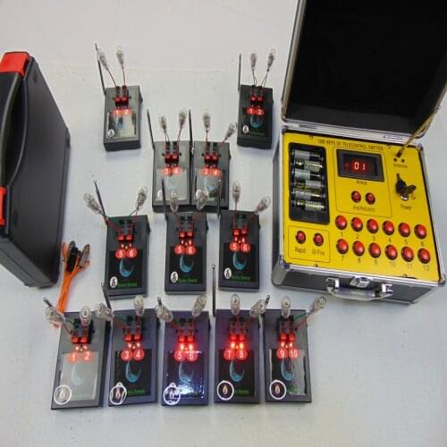 24 Cues 433MHZ Remote New Year Use Special Effects Fast Deliver Wedding Stage LED 2019 Professional Fireworks -Wireless Switch