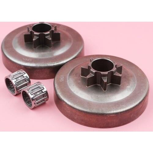 .325 7 Teeth Clutch Drum with Needle Bearing Kit For Husqvarna 340 345 350 445 450 Chainsaw Garden Tool Spare Part