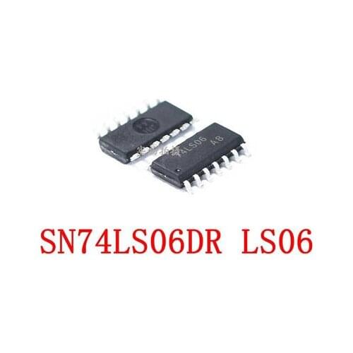 5PCS LS06 74LS06 SN74LS06DR SOP14 3.9mm