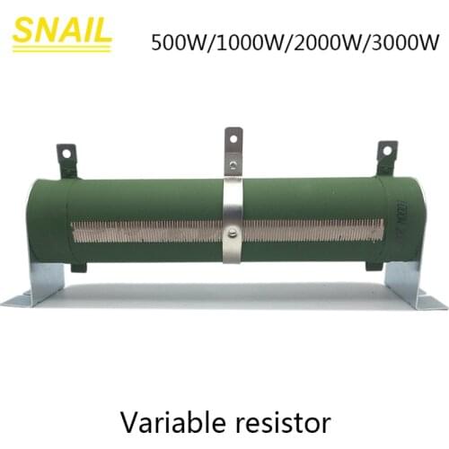 500w 1000w 2000w 3000w variable resistor,Potentiometer,Porcelain tube,Adjustable resistor,Sliding rheostat