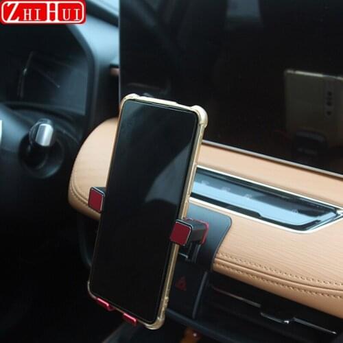 Car Phone Holder For Great Wall Haval Hover Jolion 2021 Dashboard Air Vent Clip 360 GPS Gravity Bracket Accessories