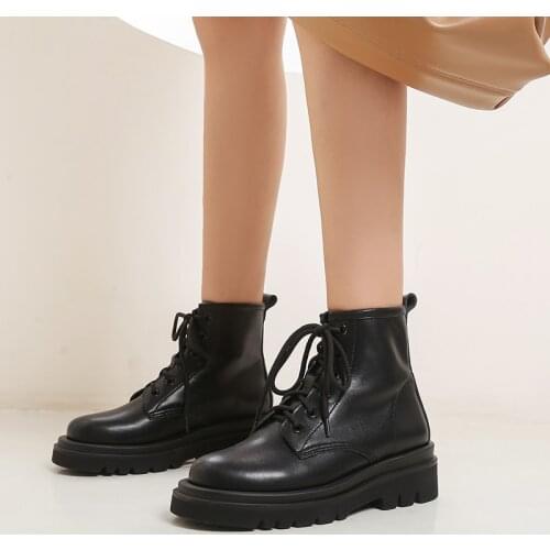 Fashion Ankle Boots for Women Sexy Round Square High Heels Black White Short Boots Designer Party Shoes Lady Large Size 43