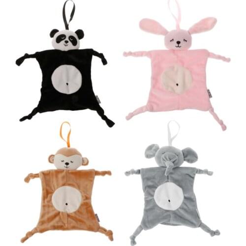 Baby Plush Soothing Toys Security Blanket Baby Toys Soothing Towel for Baby Care