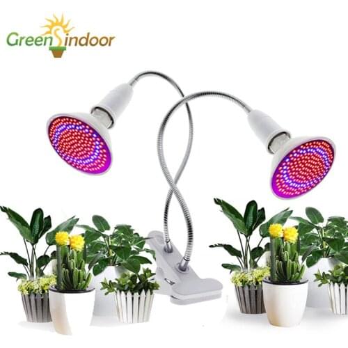 Phyto Lamp Grow Light LED Lamp For Plants E27 Fitolamp Indoor Seedlings Flowers Plant Light Bulbs Home Garden Lights For Plants
