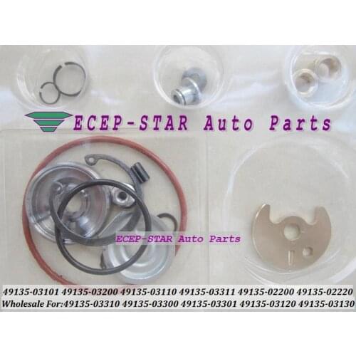 Oil cool Turbo Repair Kit rebuild TF035 49135-03310 49135-03130 Turbocharger For Mitsubishi Pajero Shogun Delica L400 4M40 2.8L