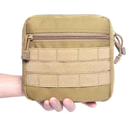 Multifunctional Storage Bag Military Tactical EDC Molle Pouch for Outdoor Hunting Camping Climbing Escape Emergency Tool Kit
