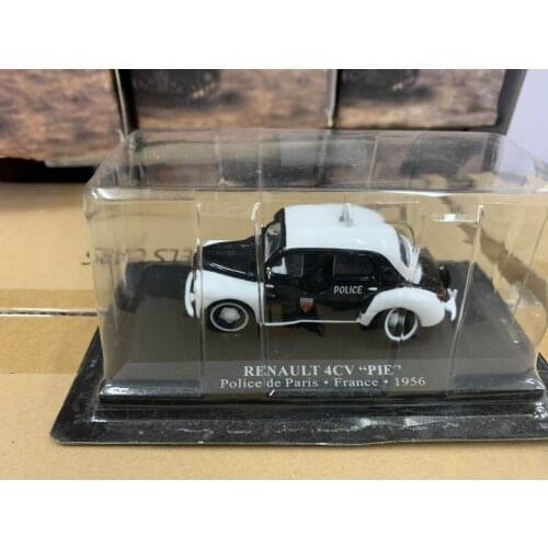 1/43 SCALE RENAULT 4 CV PIE POLICE DE PARIS FRANCE 1956 DIECAST MODEL