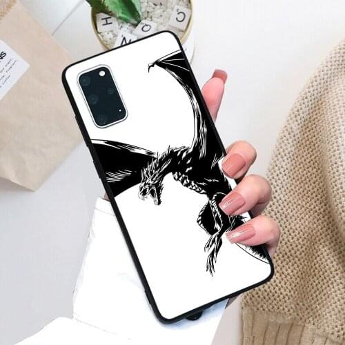 For Samsung Galaxy Drogon Soft TPU Black Border Samsung Galaxy Case