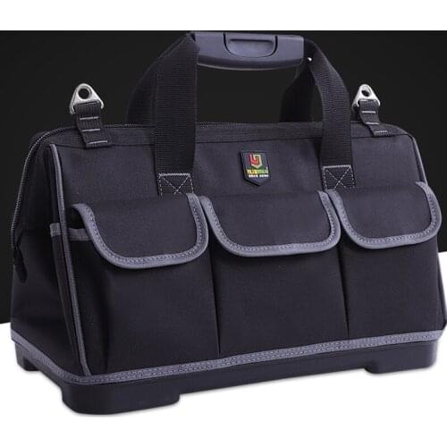 15inch 17inch 20inch Plastic Bottom Canvas Kit Multi-function Repair Tool Box Hardware Installation Canvas Electrician Handbag