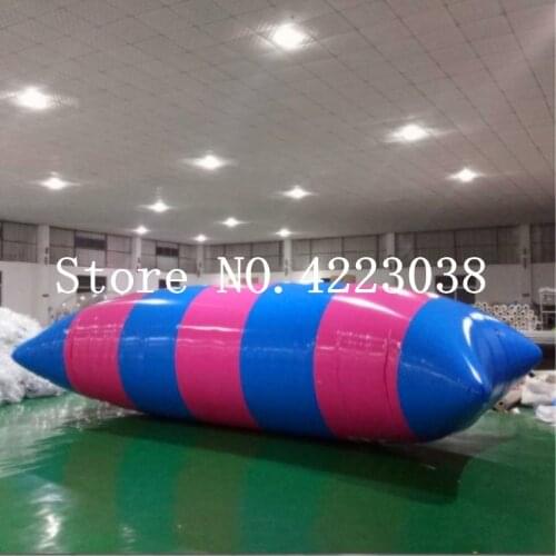 Free Shipping Door To Door 5m*2m Inflatable Water Blob,Water Jumping Bag Inflatable Aqua Trampoline For Sale
