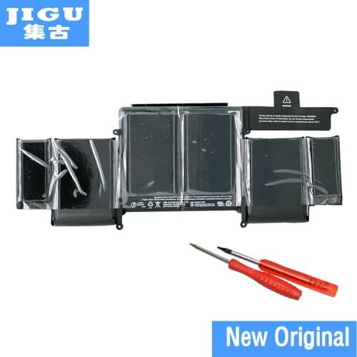 JIGU A1493 Original Laptop Battery For APPLE Macbook Pro Retina 13" A1502 2013 ME864 ME865 11.34V 71.8WH