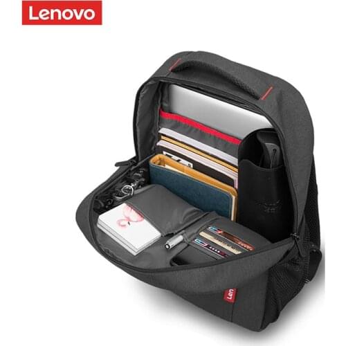 Original Lenovo Backpack 15.6inch laptop computer bag shoulder bag men women outdoor travel backpacks girl boy student Schoolbag