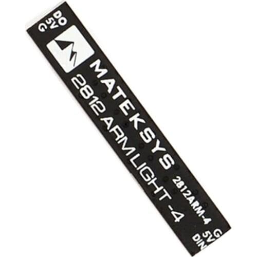 4 PC Matek System 2812ARM-4 /WS2812ARM-6 5V WS2812 LED Strip RC Night Light W/ 4 Lamps or 6 Lamps for RC Drone FPV Racing