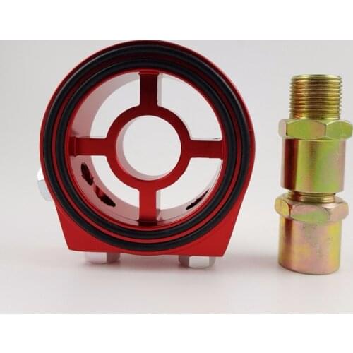 Universal Aluminum Oil Filter Cooler Sandwich Instrument Plate Adapter Kit