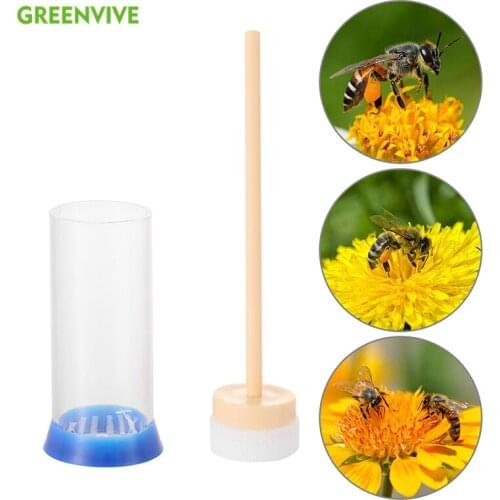 High Quality Plastic Queen Bee Marking Marker Bottle No-hurt Insect Catcher Rotary Cage Beekeeper Equip Supplies Garden Tools