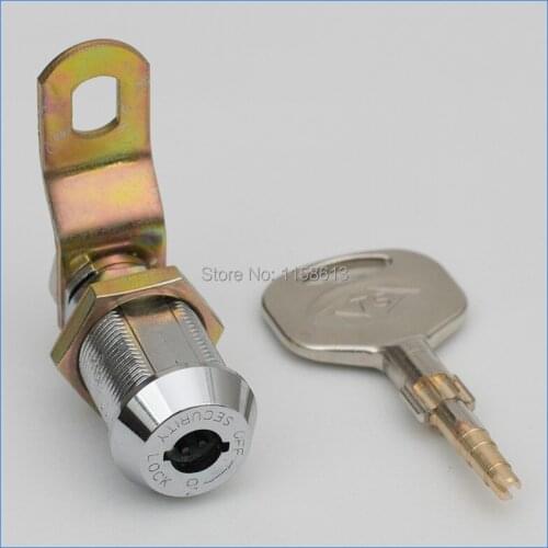 10 pieces 28mm high security keyed alike tubular mailbox cam lock cabinet door lock