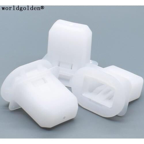 Worldgolden 100pcs auto clips Back Seat Retainer for Toyota#72693-12080