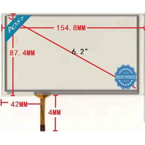155*87 062079 Tianpai car GPS 6.2 inch x touch screennew original imported materials