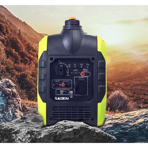 2000W portable car gasoline generator 220V DC inverter generator digital gasoline power engine generator 4L