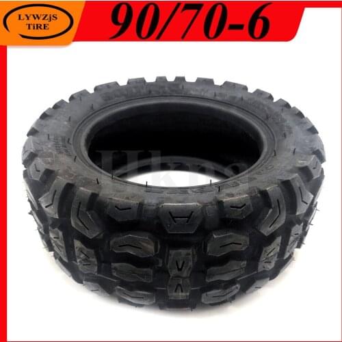 90/70-6 Non-slip Tubeless Tyre 10 Inch Vacuum Tire Off-road Tire for Electric Scooter Parts