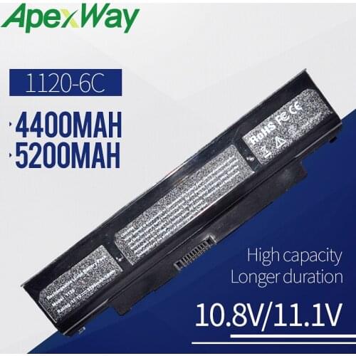 Apexway Laptop Battery For Dell Inspiron 1120 1121 M101 M101C M102z M101Z 02XRG7 2XRG7 79N07 P07T 079N07 D75H4 P07T001 312-0251