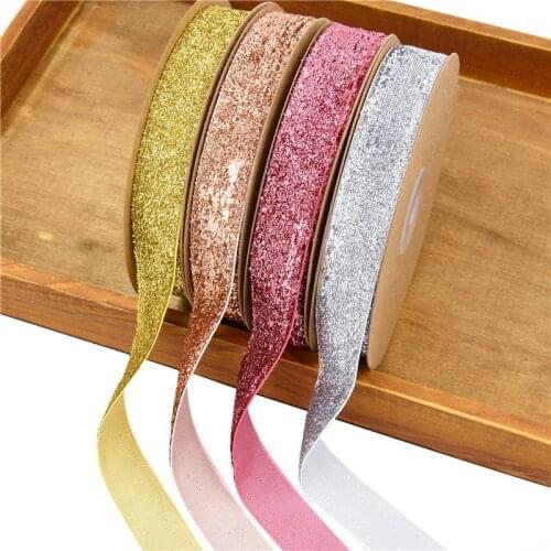 1cm2cm colorful scallion velvet ribbon dance dress wedding stage shiny silk gold silver scallion flocking belt DIY handmade