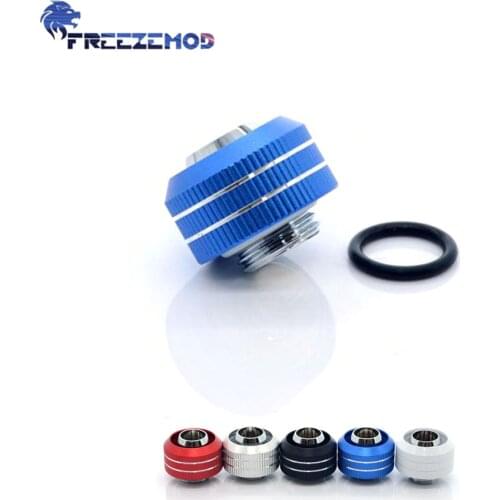 FREEZEMOD BRGKN-3B Soft Tube Fittings For 9.5*12.7 10*16 PVC Hose Fitting Hexagon Fixed 3/8" Pipe Connection MOD PC Water Cooler
