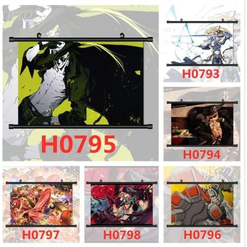 Guilty Gear Sol Badguy Ky Kiske Wall Poster Anime Posters Canvas Painting Wall Decor Wall Poster Wall Art Picture Home Decor